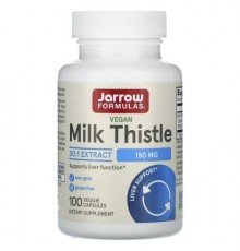 Jarrow Formulas, Vegan Milk Thistle, 150 mg, 100 Veggie Capsules