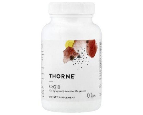 Thorne, CoQ10, 100 mg, 60 Gelcaps