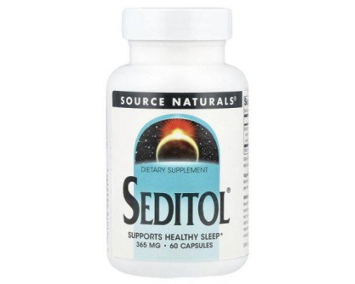 Source Naturals, Seditol®, 365 mg, 60 Capsules