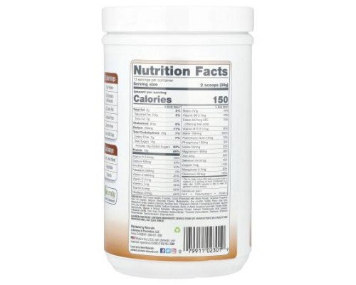 Naturade, Total Soy®, Meal Replacement, Bavarian Chocolate, 1 lb 1.88 oz (507 g)