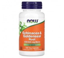 NOW Foods, Echinacea & Goldenseal Root, 100 Veg Capsules