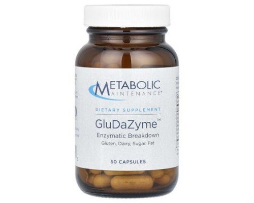 Metabolic Maintenance, GluDaZyme, 60 Capsules