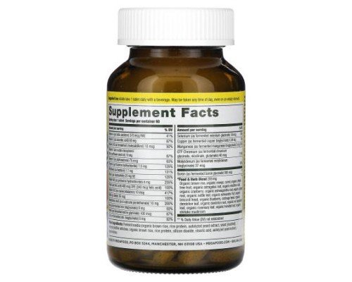 MegaFood, Women’s One Daily Multivitamins, 60 Tablets