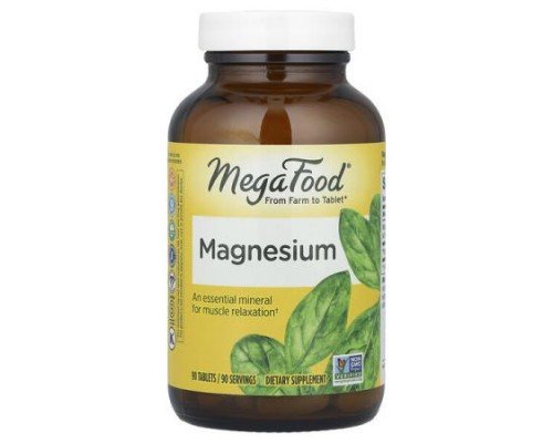 MegaFood, Magnesium, 90 Tablets