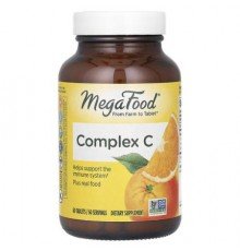 MegaFood, Complex C, 60 Tablets
