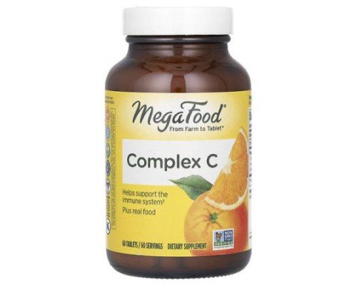 MegaFood, Complex C, 60 Tablets