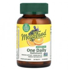 MegaFood, Women's 40+ One Daily Multivitamin, 30 Tablets