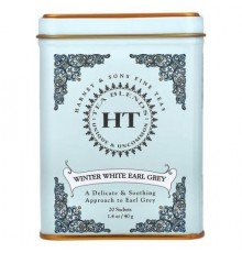 Harney & Sons, HT Tea Blends, Winter White Earl Grey Tea, 20 Sachets, 1.4 oz (40 g)