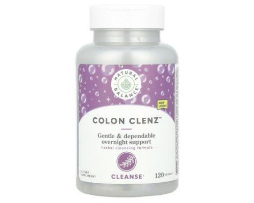 Natural Balance, Colon Clenz™, 120 VegCaps
