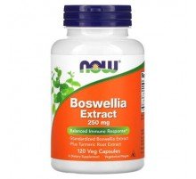 NOW Foods, Boswellia Extract, 250 mg, 120 Veg Capsules