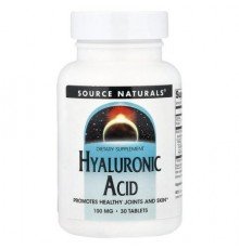 Source Naturals, Hyaluronic Acid, 30 Tablets