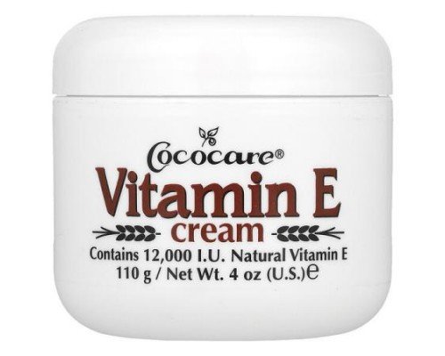 Cococare, Vitamin E Cream, 4 oz (110 g)