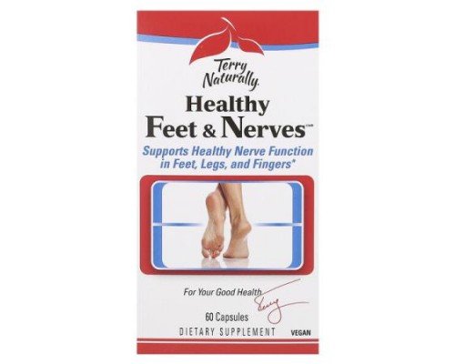 Terry Naturally, Healthy Feet & Nerves, 60 Capsules