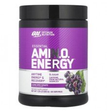 Optimum Nutrition, Essential Amin.O. Energy®, Concord Grape, 1.29 lb (585 g)