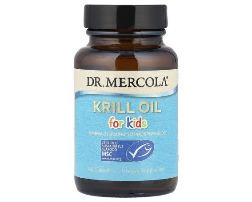 Dr. Mercola, Krill Oil for Kids, 60 Capsules