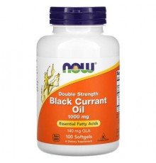 NOW Foods, Black Currant Oil, 1,000 mg, 100 Softgels