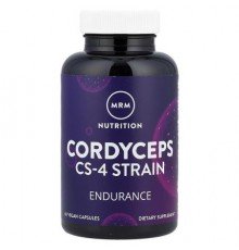 MRM Nutrition, Cordyceps CS-4 Strain, 60 Vegan Capsules (750 mg per Capsule)