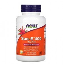 NOW Foods, Sun-E 400, 268 mg (400 IU), 120 Softgels