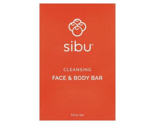 Sibu Beauty, Cleansing Face & Body Bar Soap, 3.5 oz