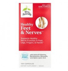 Terry Naturally, Healthy Feet & Nerves™, 120 Capsules