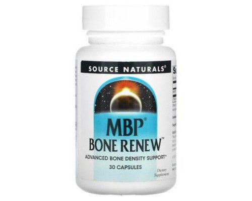 Source Naturals, MBP, Bone Renew, 40 mg, 30 Capsules