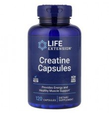 Life Extension, Creatine Capsules, 120 Capsules