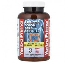 Yerba Prima, Prebiotic Colon Care, 180 Capsules