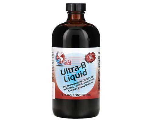 World Organic, Ultra-B Liquid, 16 fl oz (474 ml)
