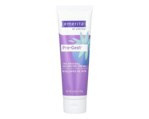 Emerita, Pro-Gest, The Original Balancing Cream, Fragrance Free, 4 oz (112 g)