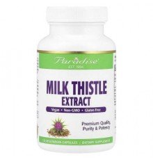 Paradise Herbs, Milk Thistle Extract, 120 Vegetarian Capsules (250 mg per Capsule)