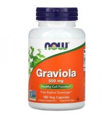 NOW Foods, Graviola, 500 mg, 100 Veg Capsules