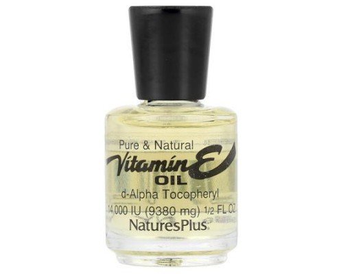 NaturesPlus, Vitamin E Oil, 1/2 fl oz
