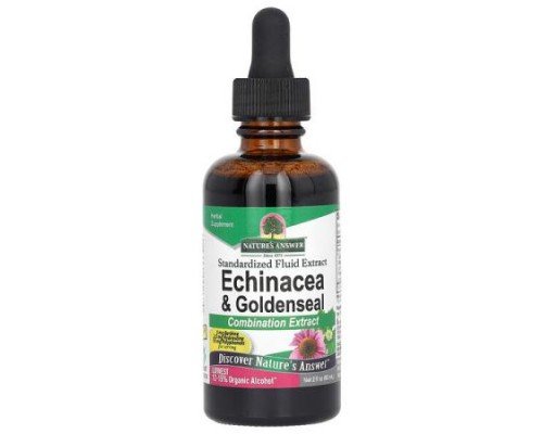 Nature's Answer, Echinacea & Goldenseal, 2 fl oz (60 ml)