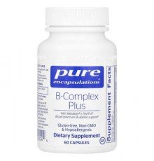 Pure Encapsulations, B-Complex Plus, 60 Capsules