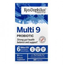 Kyolic, Kyo-Dophilus®, Multi 9 Probiotic, 180 Capsules