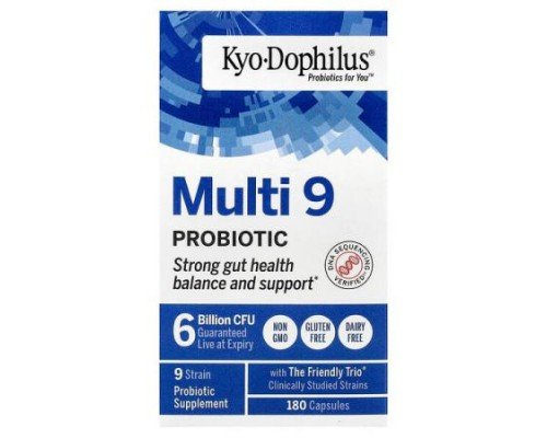 Kyolic, Kyo-Dophilus®, Multi 9 Probiotic, 180 Capsules