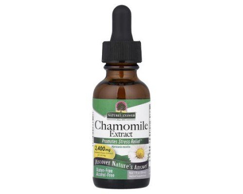 Nature's Answer, Chamomile Extract, Alcohol Free, 1 fl oz (30 ml)