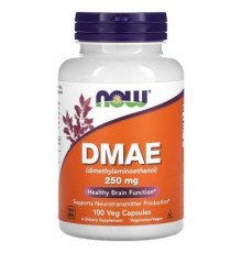 NOW Foods, DMAE, 250 mg, 100 Veg Capsules