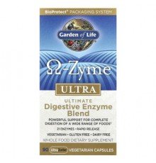 Garden of Life, O-Zyme Ultra™, Ultimate Digestive Enzyme Blend, 90 UltraZorbe™ Vegetarian Capsules