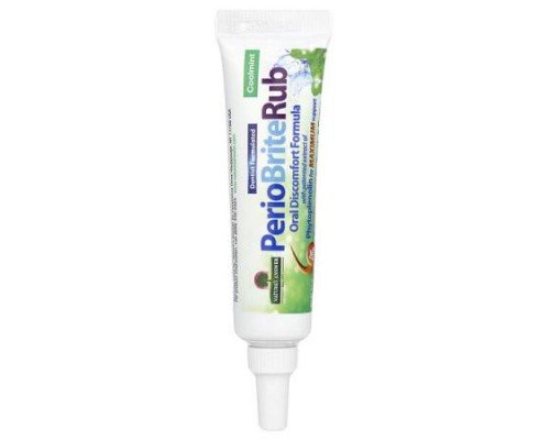 Nature's Answer, PerioBrite®Rub, Soothing Gel for Teeth & Gums, Coolmint, 0.5 oz (14.2 g)