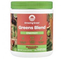 Amazing Grass, Greens Blend, Energy, Watermelon, 7.4 oz (210 g)