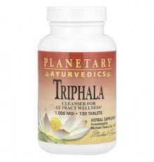 Planetary Herbals, Ayurvedics, Triphala, 120 Tablets (1,000 mg Per Tablet)