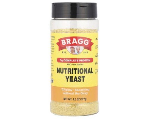 Bragg, Nutritional Yeast, 4.5 oz (127 g)