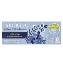 Natracare, Organic Cotton Tampons, Regular, Normal, 20 Tampons