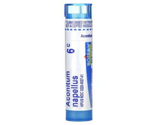 Boiron, Aconitum Napellus, 6C, Fever Relief, Approx 80 Pellets