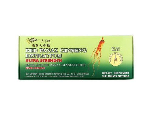Prince of Peace, Red Panax Ginseng Extractum, Ultra Strength, 400 mg, 30 Bottles, 0.34 fl oz (10 cc) Each