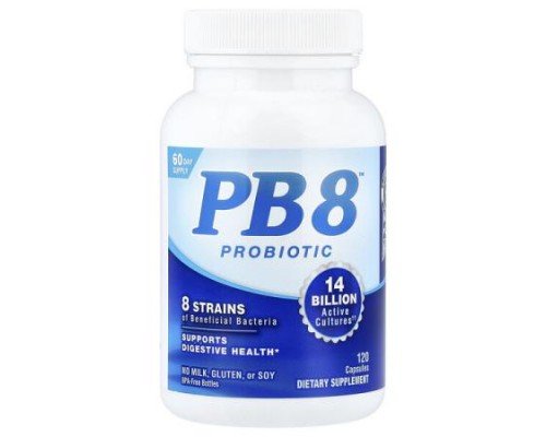 Nutrition Now, PB 8™ Probiotic, 120 Capsules (7 Billion CFU per Capsule)