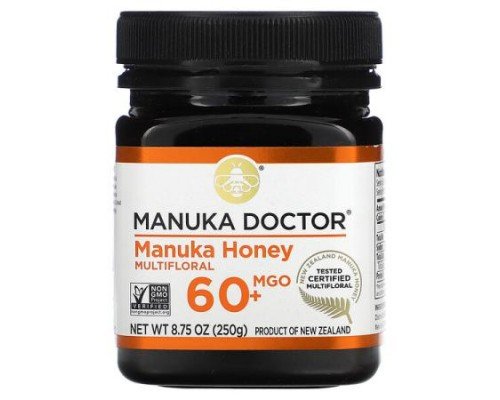 Manuka Doctor, Monofloral Manuka Honey, MGO 60+, 8.75 oz (250 g)