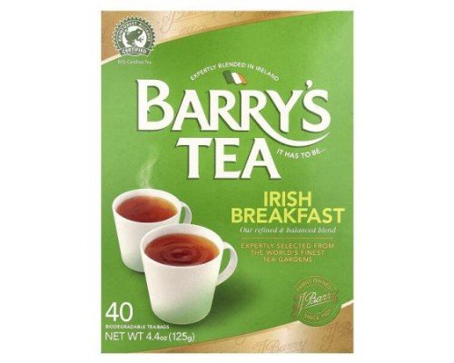 Barry's Tea, Irish Breakfast, 40 Tea Bags, 4.4 oz (125 g)
