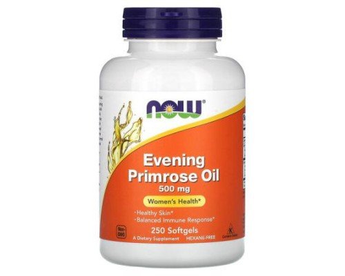 NOW Foods, Evening Primrose Oil, 500 mg, 250 Softgels